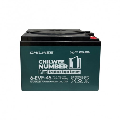 CHILWEE 6-EVF-45 MAX GRAPHENE SUPER BATTERY 12V/45AH