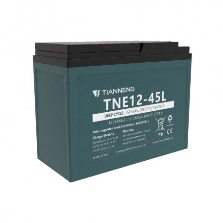 TIANNENG ΤΝΕ12-45L LEAD ACID 12V/45AH TIANNENG ΤΝΕ12-45L LEAD ACID 12V/45AH