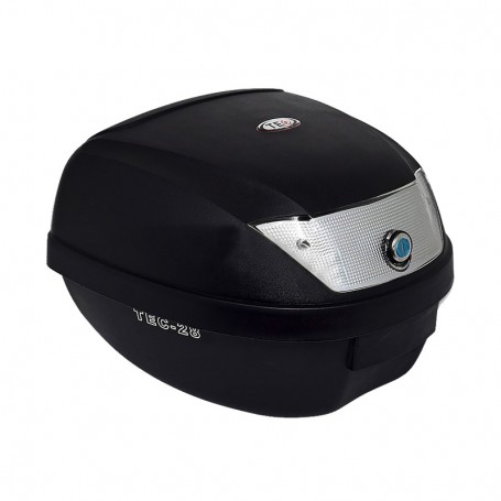 TEC/STR/0807 28lt Βαλιτσάκι μαύρο 28lτ με καθαρό ανακλαστικό TEC/STR/0807 28lt Βαλιτσάκι μαύρο 28lτ με καθαρό ανακλαστικό