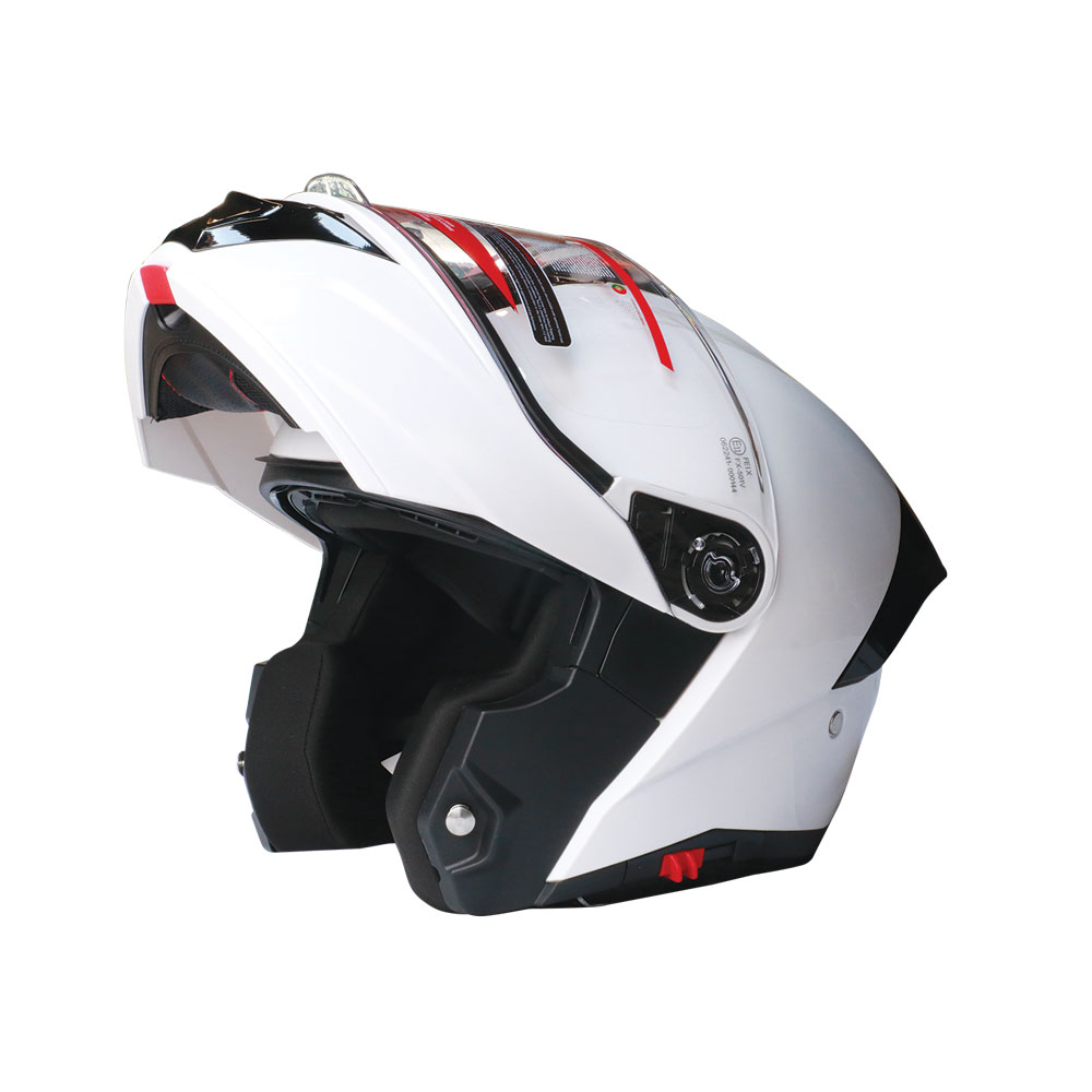 E-RIDE FX-501 (IRIS) ΚΡΑΝΟΣ FULL FACE ΛΕΥΚΟ