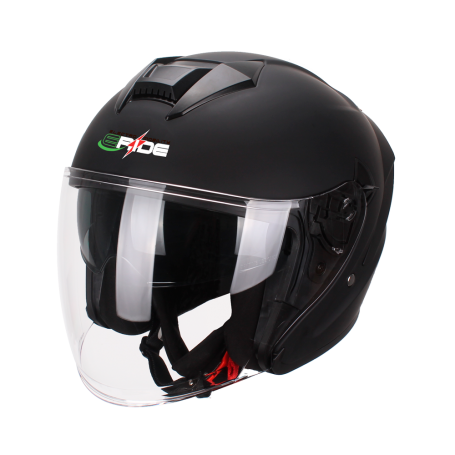 E-RIDE ASTY ΚΡΑΝΟΣ JET ΓΚΡΙ ΜΑΥΡΟ