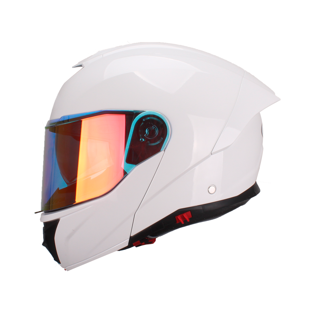 E-RIDE IRIS ΚΡΑΝΟΣ FULL FACE ΛΕΥΚΟ