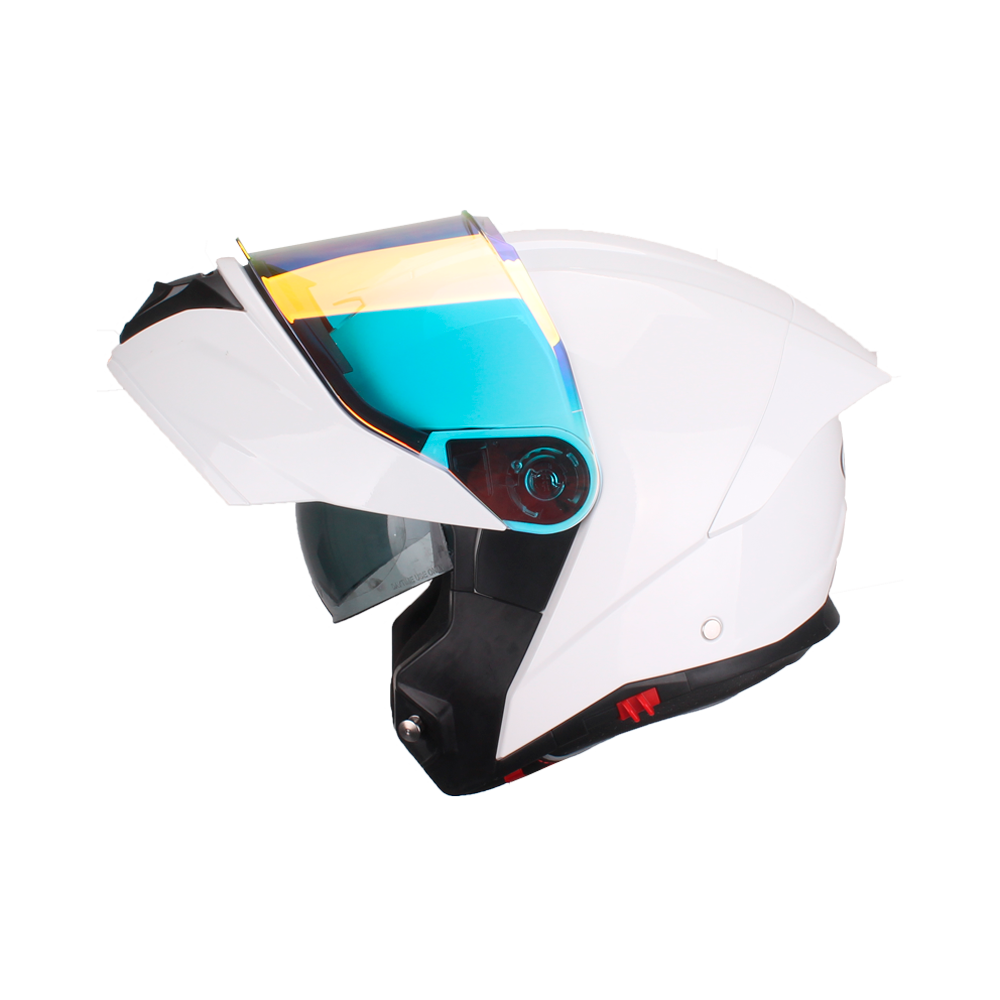 E-RIDE IRIS ΚΡΑΝΟΣ FULL FACE ΛΕΥΚΟ