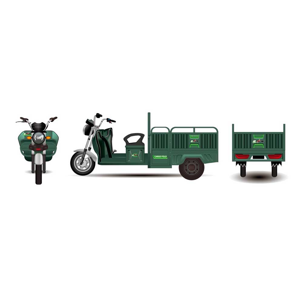 E-RIDE CARGO FOLD PLUS (72V/32AH Μολύβδου)