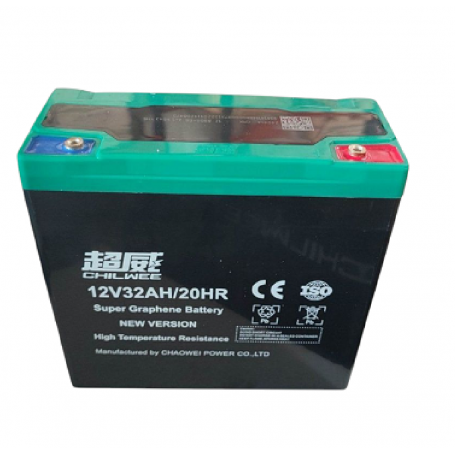 CHILWEE NANO CARBON GRAPHENE 12V/32AH/20HR CHILWEE NANO CARBON GRAPHENE 12V/32AH/20HR