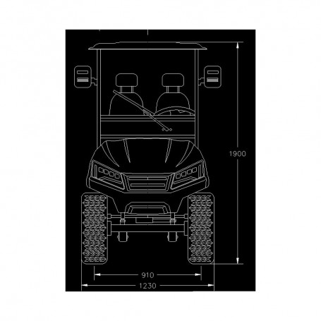 E-RIDE GLF CARGO (72V/45AH Λιθίου)