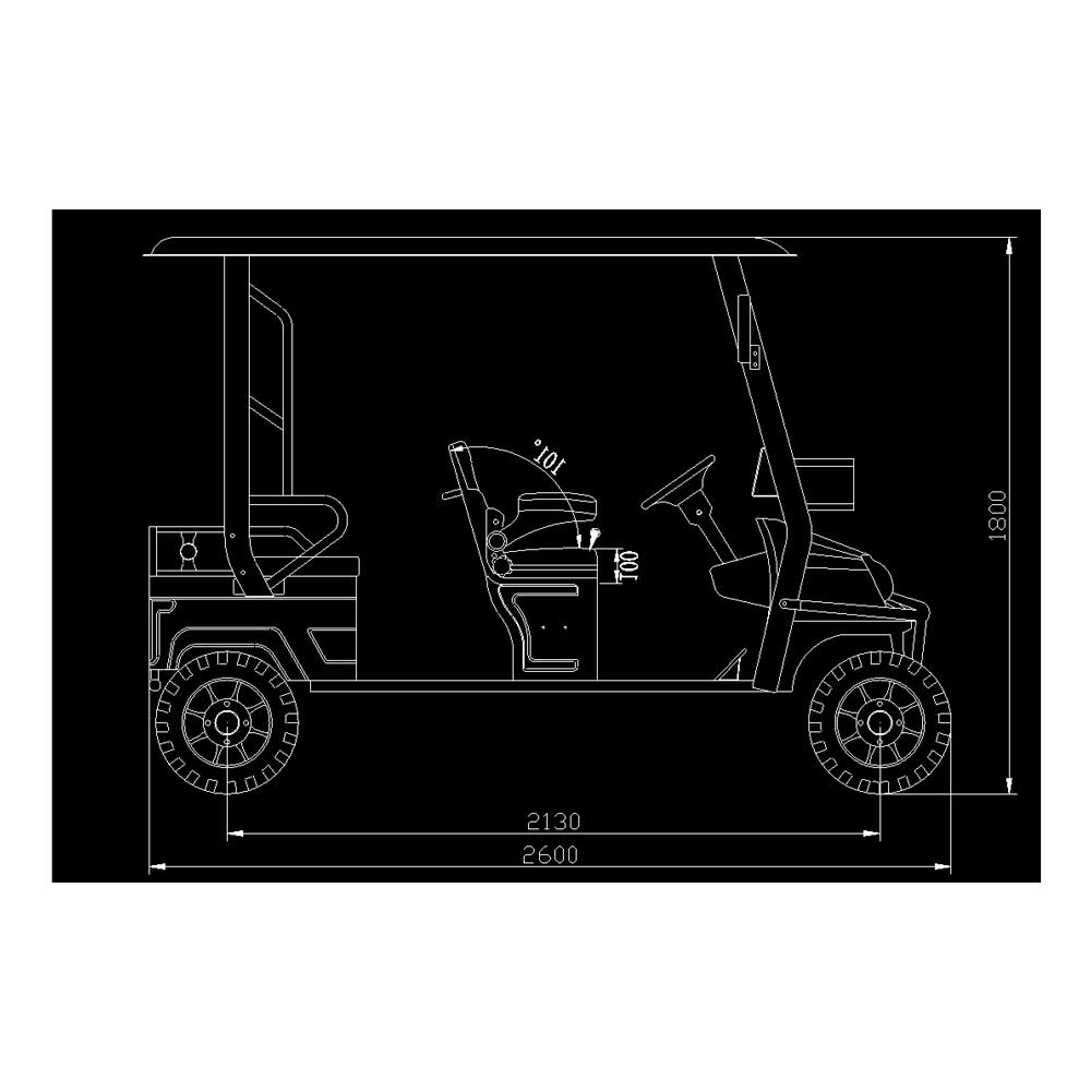 E-RIDE GLF PLUS (72V/32AH Λιθίου)